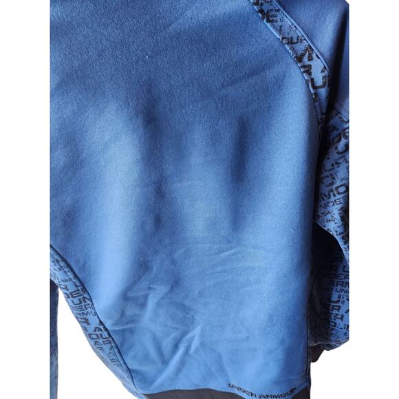 Under Armour Hoodie Men Small Women Medium Zip Sweatshirt Jacket Gym Drawstring - Picture 5 of 16